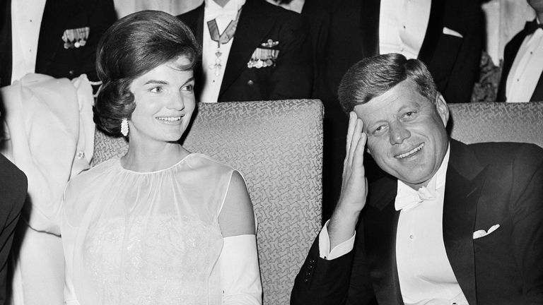 JFK's granddaughter reveals terminal most cancers analysis - as she hits out at relative RFK Jr 3 John F Kennedy and Jacqueline Kennedy. File pic: AP