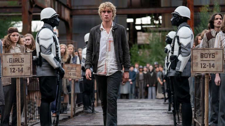 Joseph Zada as Haymitch Abernathy in The Hunger Games: Sunrise On The Reaping. Pic: Murray Close/Lionsgate