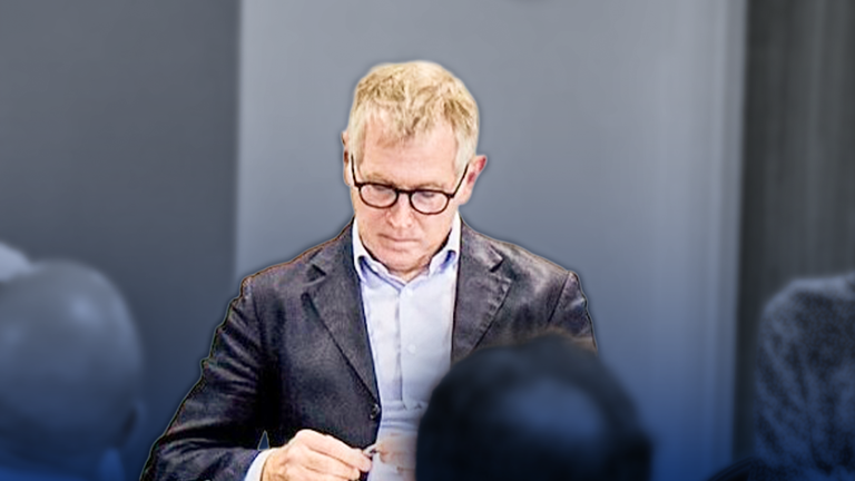 Tim Allan at a Strand Partners event in July 2024, before he took a job in government. Pic: Strand Partners