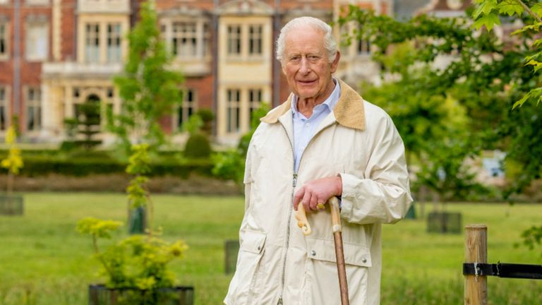 King's 77th Birthday photo release