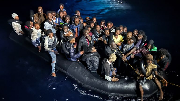 Alex Crawford Libya shorthand 