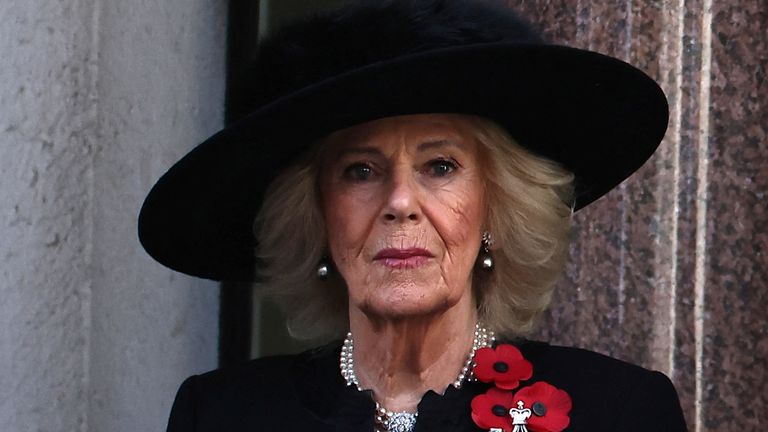 Queen Camilla. Pic: Reuters