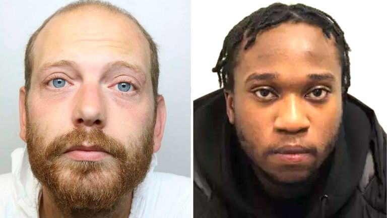 Dodsworth and Gedel deny murder. Pic: Derbyshire Police/Met Police