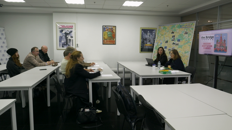 Uma aula de russo