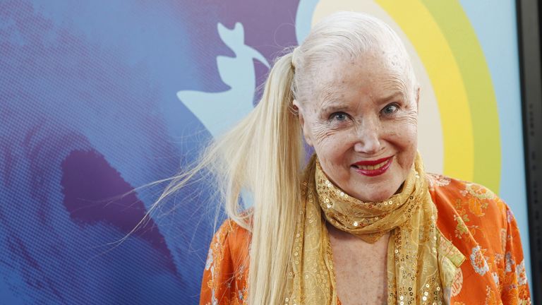 Sally Kirkland in 2015. Pic: Reuters
