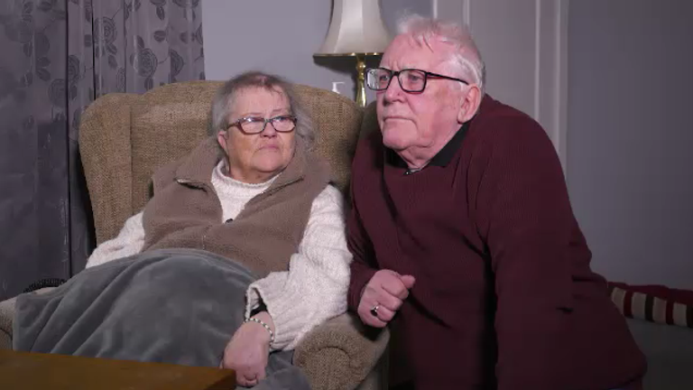 Annemarie Pymm with her husband Dougie