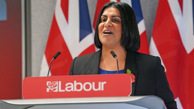 Home Secretary Shabana Mahmood. Pic: PA