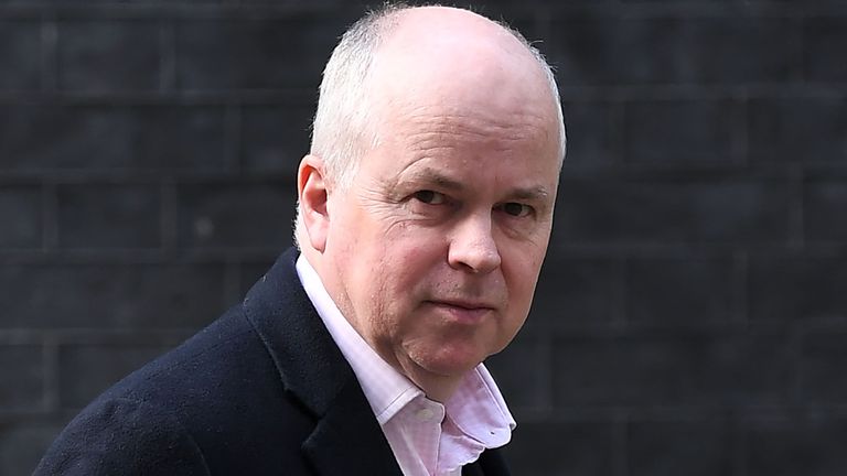 Robbie Gibb, Theresa May's then director of communications, leaves No 10 in 2019. Pic: James Veysey/Shutterstock

File type: JPG