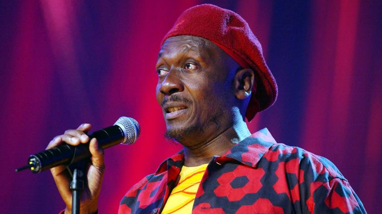 Cliff at the MOBO (Music of Black Origin) Awards at the London Arena in London's Docklands in 2002. Pic: PA