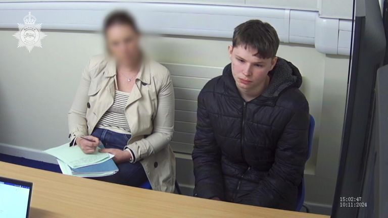 Thomas Waller offered no comment when questioned during his police interview. Pic: Surrey Police