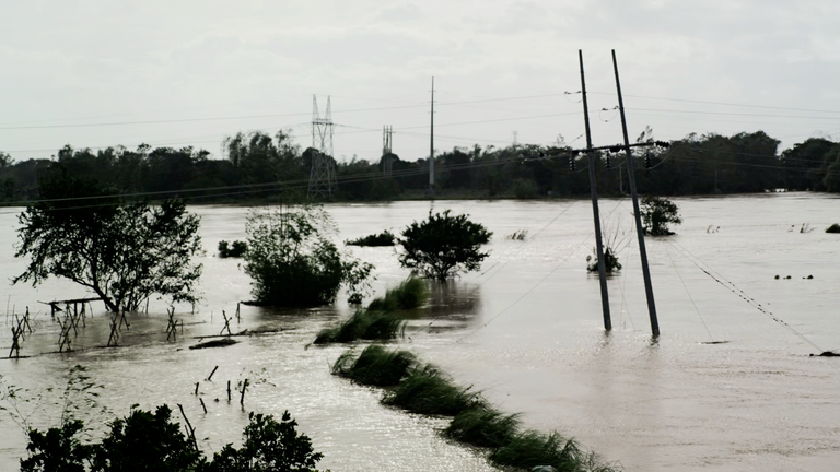 Conditions in some parts of this region are too dangerous for rescue teams to reach