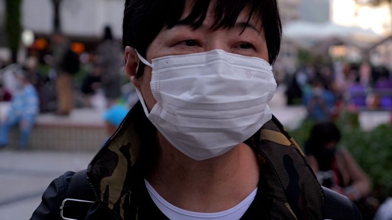 A woman says she feels sad and hopeless after losing her home in the blaze