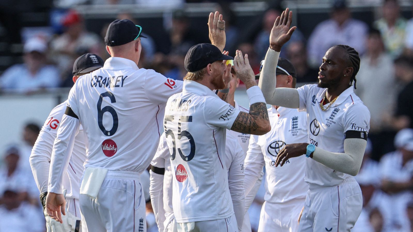 The Ashes: Archer strikes for England as Australia lose second wicket