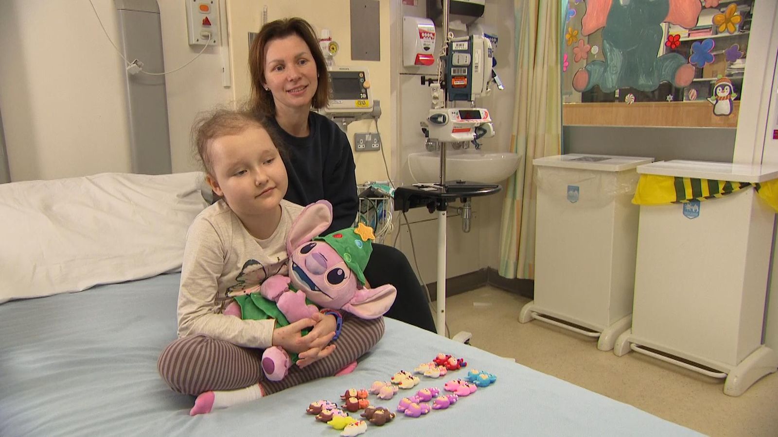 The children and families spending a 'different' Christmas in hospital ...