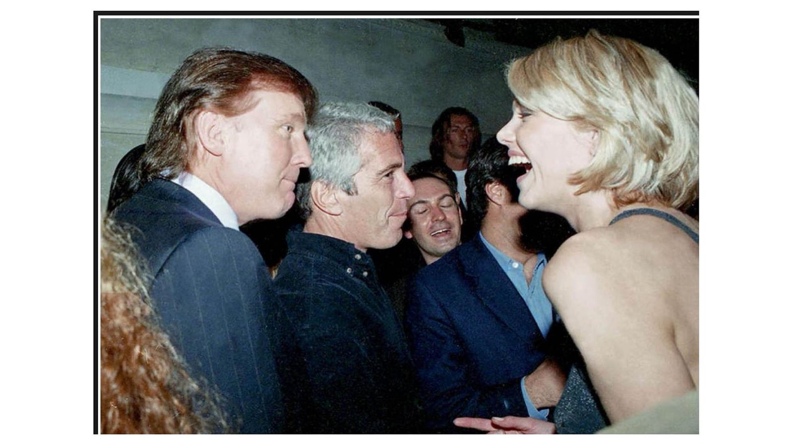 Who's pictured in the newly-released photos from Epstein files?