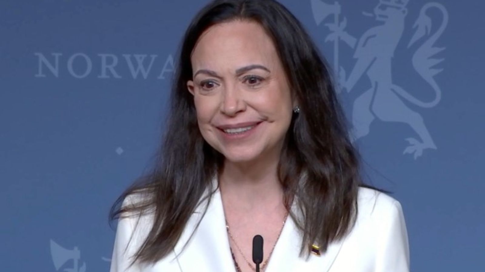 'Venezuela has already been invaded' says Nobel Peace Prize winner when asked about Trump intervention