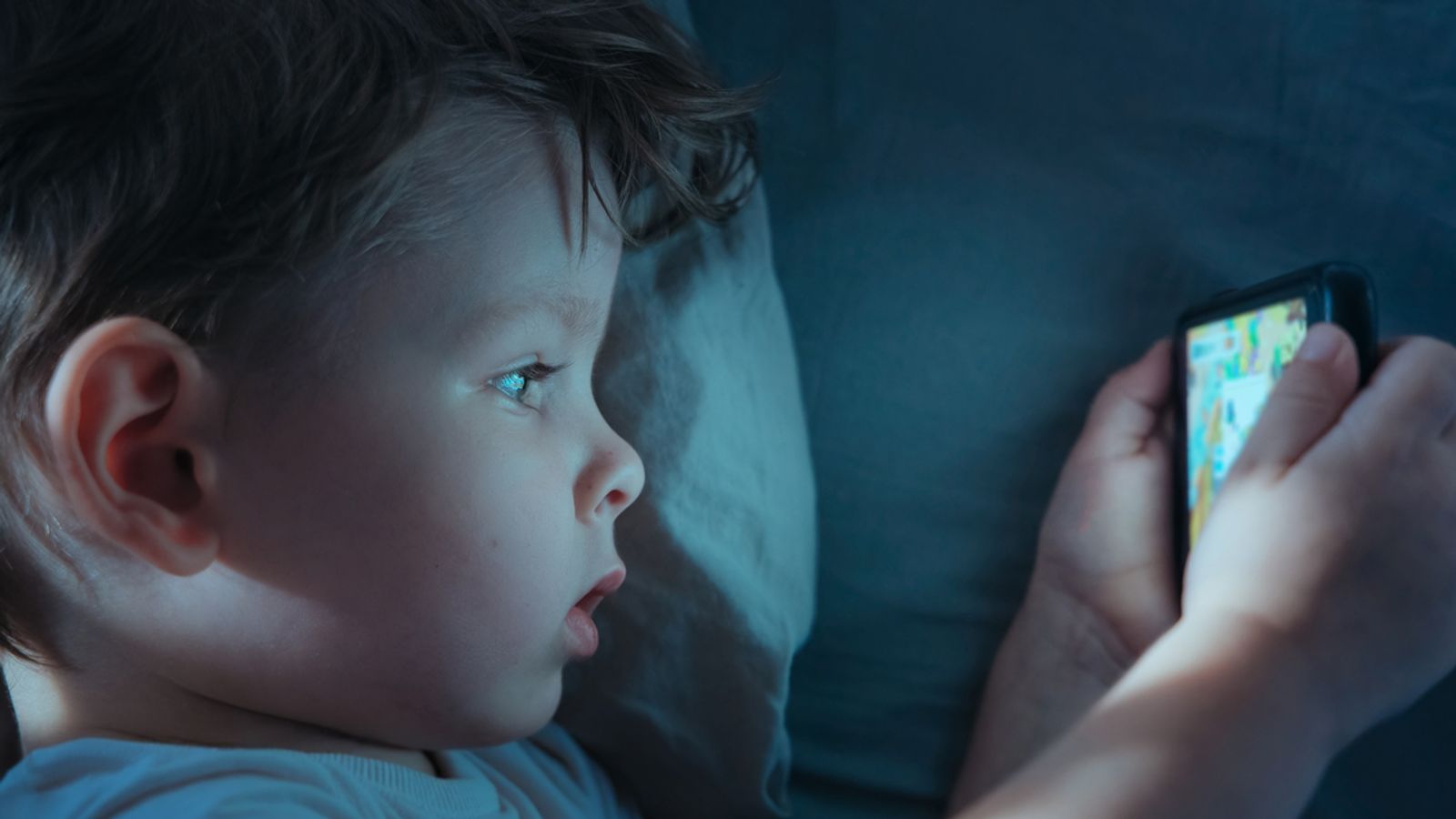 More than 800,000 young children seeing social media content 'designed to hook adults', figures show