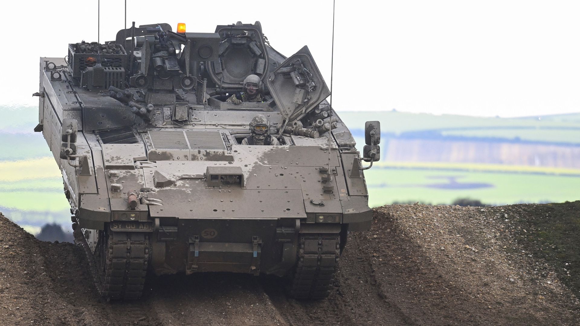 All trials of Ajax armoured vehicles halted after another soldier injured