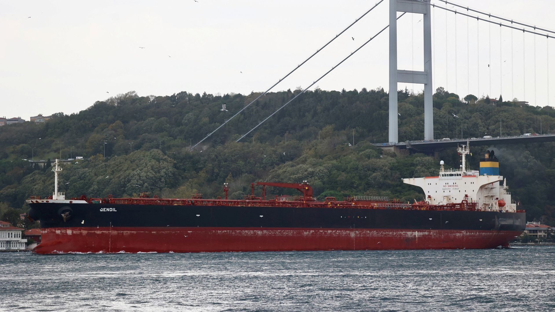 Ukraine 'hits Russian tanker in Mediterranean Sea for first time'