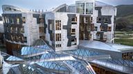 The Scottish Parliament building, Holyrood, Edinburgh. Picture date: Wednesday December 10, 2025.