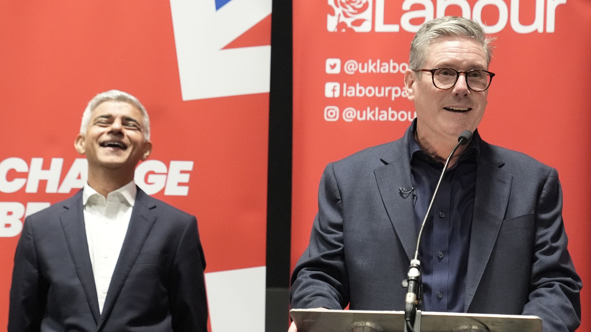 Keir Starmer belatedly defends Sadiq Khan after 'horrible mayor' jibe - and calls out Donald Trump comments | Politics News | Sky News