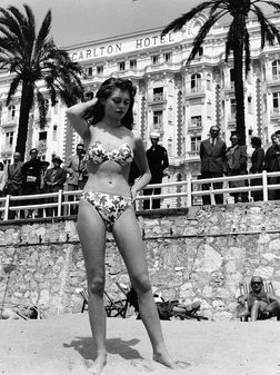 An 18-year-old Bardot pictured in 1952 in Cannes. Pic: Bob Hawkins/Kobal/Shutterstock