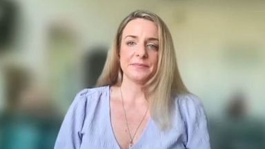Epstein survivor Ashley Rubright reacts to the release of the files