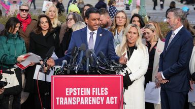Trump administration criticised over partial Epstein files release US