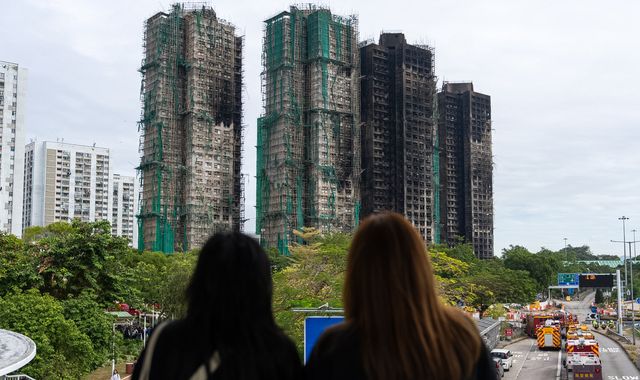 Hong Kong high rise fire: 13 arrested for suspected manslaughter as death toll hits 151