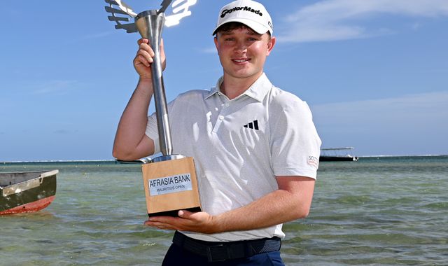 AfrAsia Bank Mauritius Open: Jayden Schaper wins second DP World Tour tournament in a row via play-off eagle