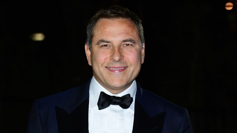 Children's author David Walliams at GQ Men of the Year Awards 2016