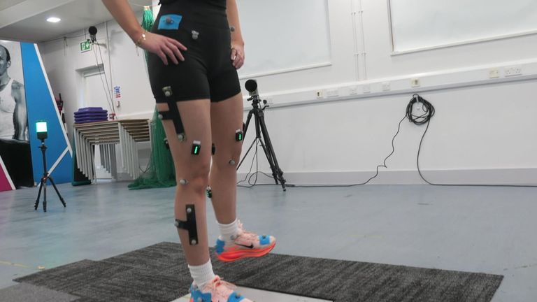 Jessica Nuttman'ın hareketleri 3D hareketli kameralarla yakalanıyor