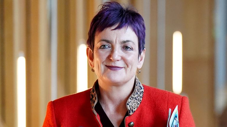 Justice Secretary Angela Constance. Pic: PA