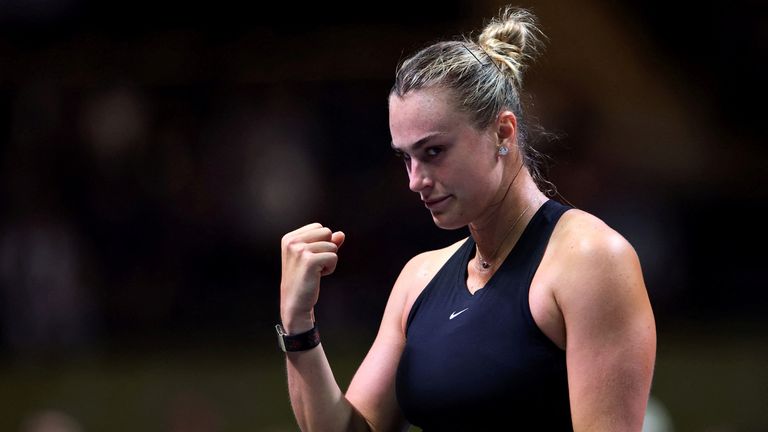 Aryna Sabalenka. Pic: Reuters