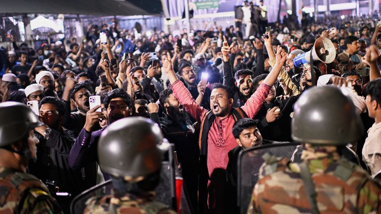 Mr Hadi died a week after he was shot by a man on a motorbike. Pic: PA.