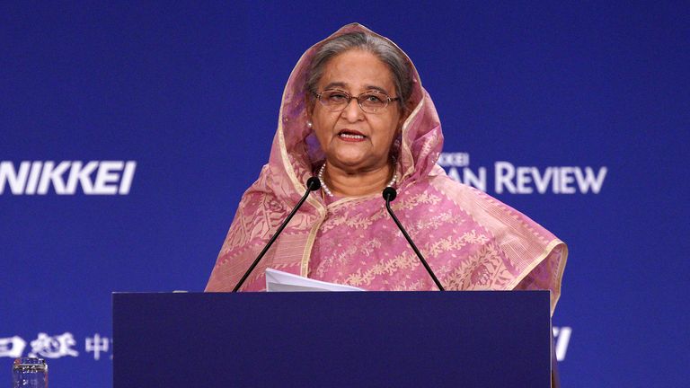 Siddiq was accused of obtaining plots of land from Sheikh Hasina, former prime minister and her aunt. File pic: AP