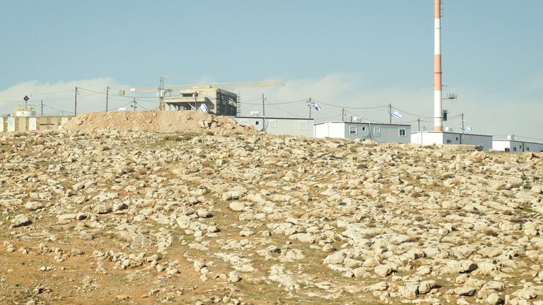 A new settler outpost in Shepherds' Fields