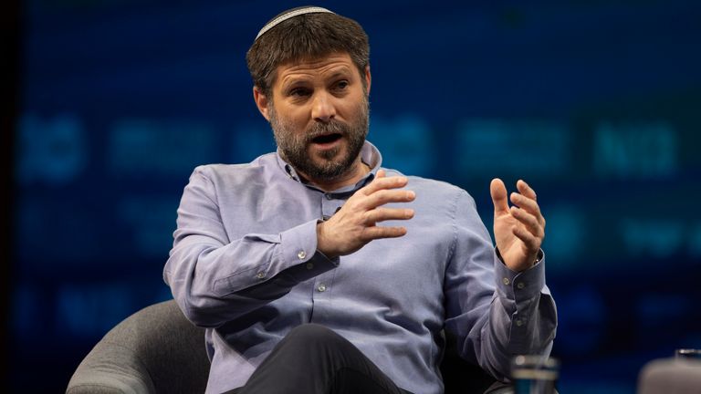 Betzalel Smotrich is among prominent names backing the settlements. Pic: AP
