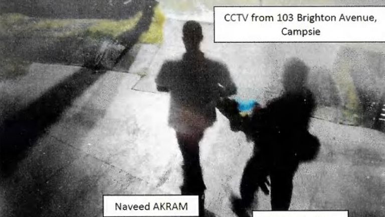 They put the items into the Hyundai and returned to the AirBnB rental.  Pic: NSW Police/NSW Local Court
