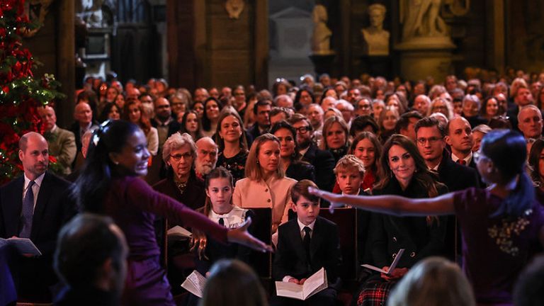 Servis 5 Aralık'ta gerçekleşti. Resim: Andrew Parsons/Kensington Sarayı