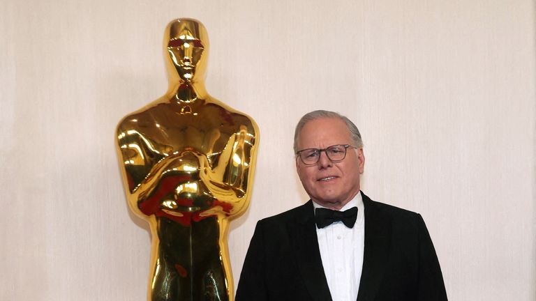 David Zaslav at the 96th Academy Awards last year. Pic: Reuters