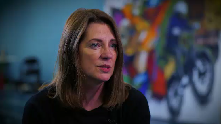 Amanda Stephens' son, Olly, was set up and robbed by his own gang