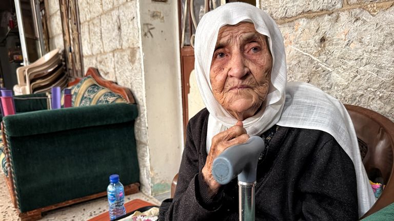 'We've built our house three times,' 97-year-old Zahia Kassab says
