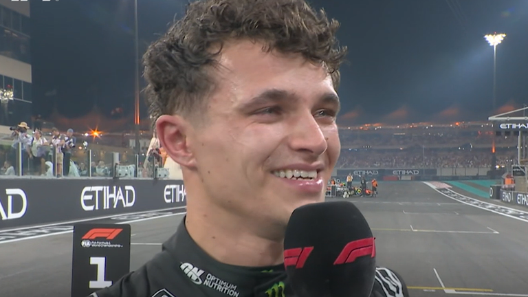 Lando Norris Clinches F1 World Title in Abu Dhabi Thriller
