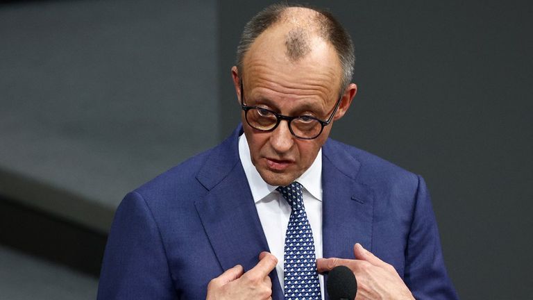 Friedrich Merz. Pic: Reuters