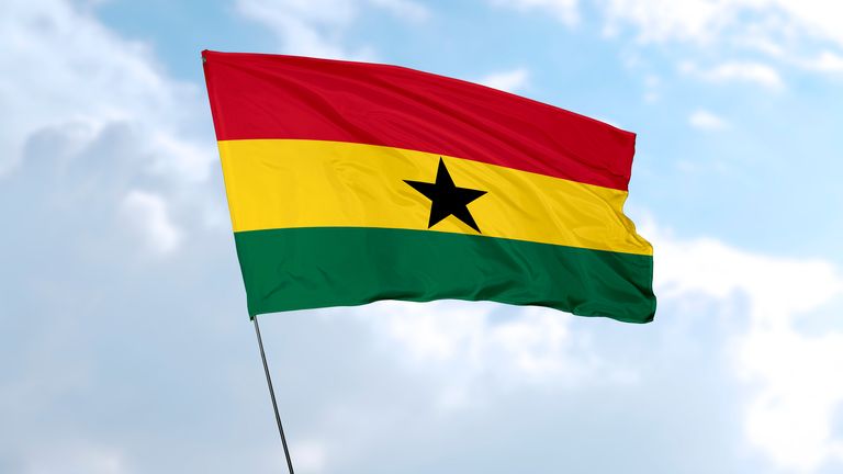 Ghana flag. File image