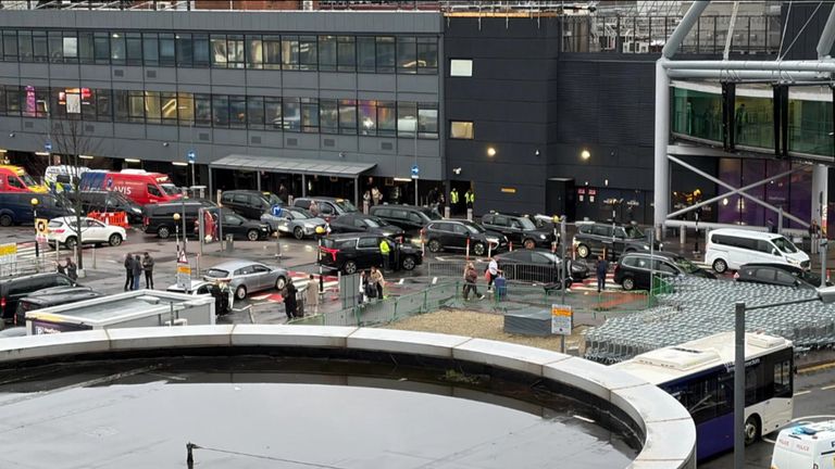 'Pepper spray' incident at Heathrow Airport