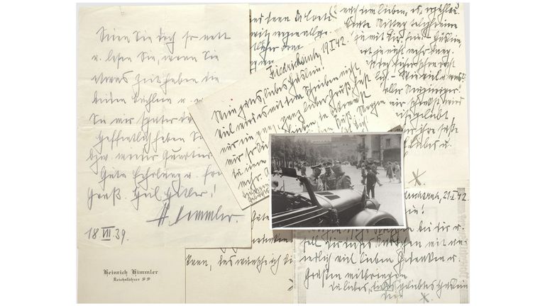 Henrik Lenkeit ile Hedwig Potthast'ın 1940-1942 yılları arasındaki aşk mektupları. Resim: İnterfoto