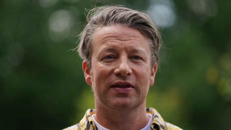 Jamie Oliver at the launch of Billy and the Epic Escape in 2024. File pic: PA