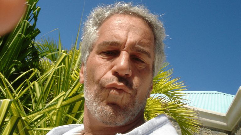 Jeffrey Epstein in image released by the Department of Justice on 19 December. Pic: U.S. Department of Justice via AP